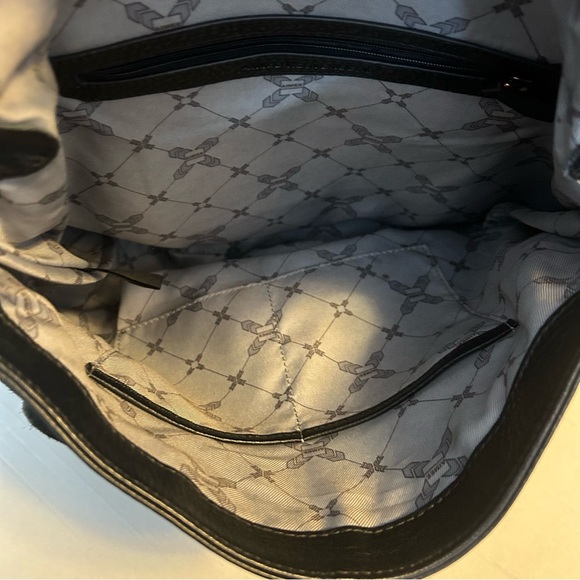 Aimee Kestenberg black leather with rose gold hardware Shoulder Handbag - Picture 6 of 7